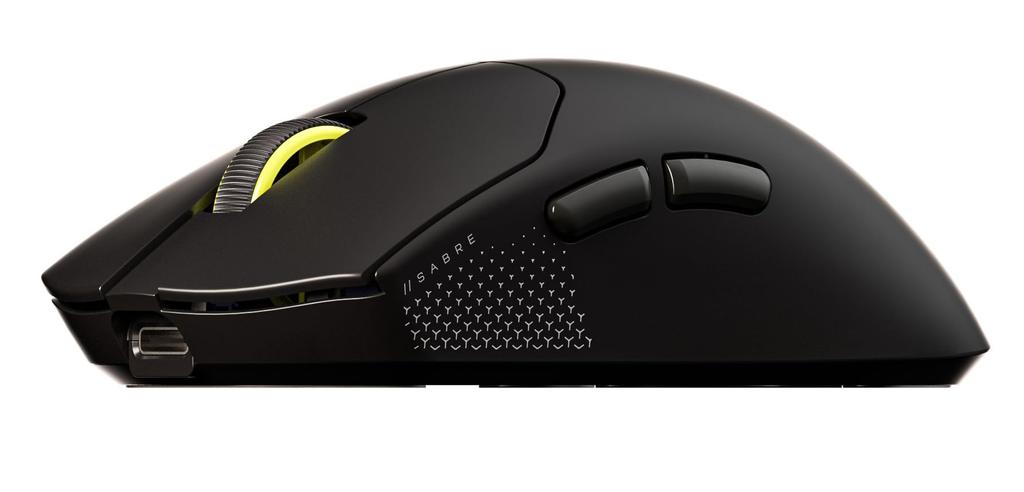 CORSAIR SABRE V2 PRO Ultralight Wireless FPS Gaming Mouse Up To 70 Hours of Battery Life Black – 36g, 33,000 DPI, 8,000 Hz, – CH-931G000-WW