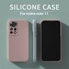 Redmi Note 11 11S 12 Pro Plus 5G Case Square Liquid Silicone Soft Cover For Xiaomi Redmi Note 11 12 11S Note11 Note12 Pro Plus