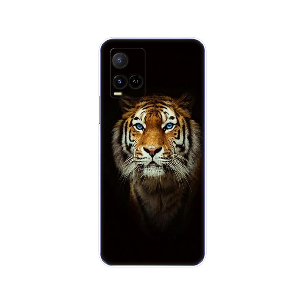 Чехол для vivo Y21 2021, мягкий силиконовый чехол для vivo Y21S Y33S, задняя крышка для телефона VIVO Y 21 S 21S VivoY21, черный чехол из ТПУ 6,51 дюйма
