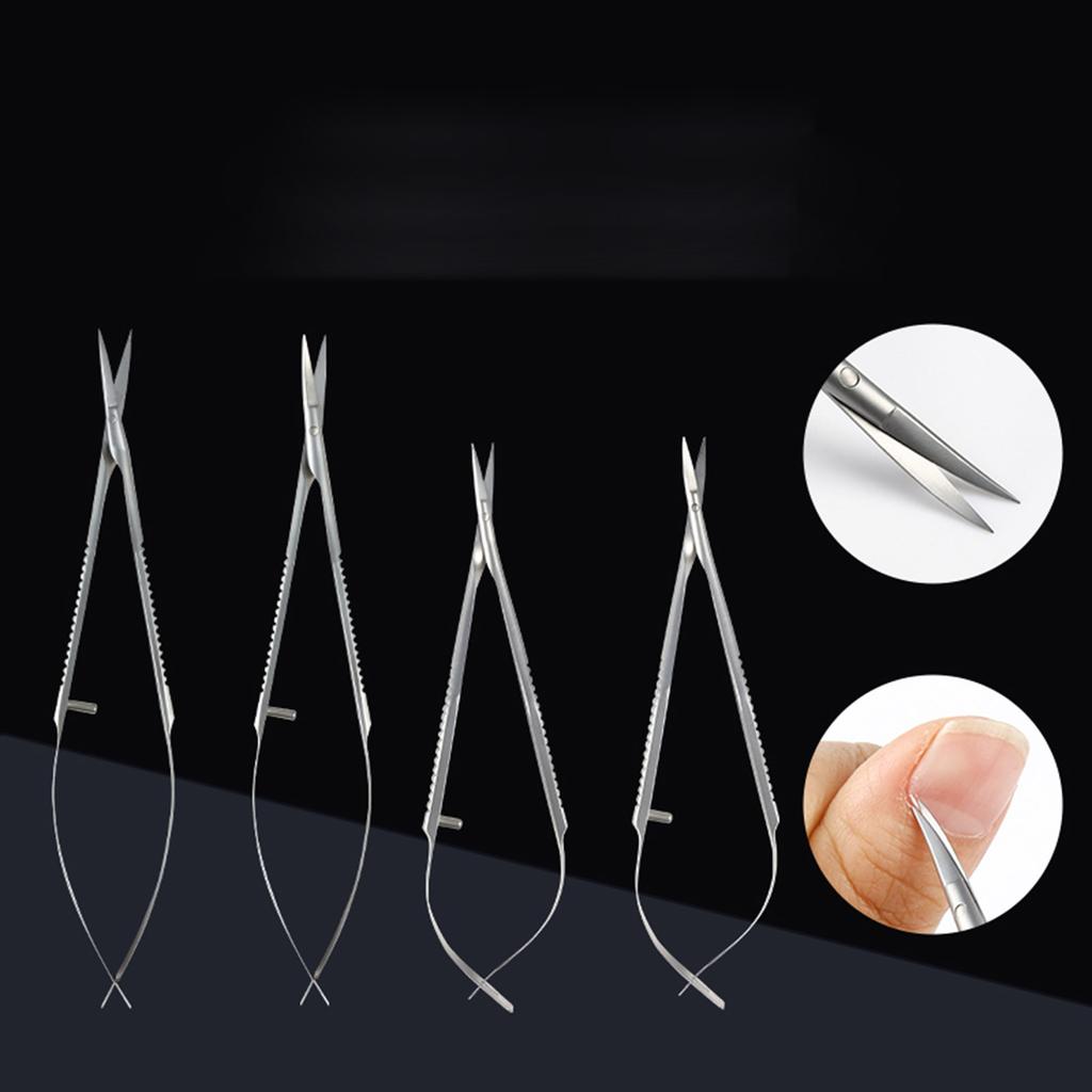 Nail Cuticle Trimmer Stainless Steel Cuticle Nipper Russian Style Dead Skin Remover Manicure Tool