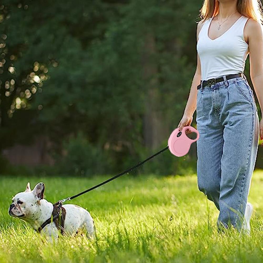 3 м/5 м автоматический выдвижной поводок для собак прочная нейлоновая веревка портативная тяга на открытом воздухе для домашних животных кошка собака выгул рулетка поводок товары для домашних животных