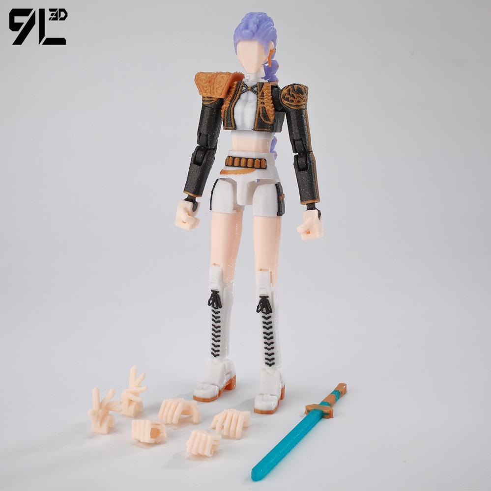 9L3D Dummy13 Фигурка из игры ужасов Реалистичная аниме-модель Игрушки Сочлененные суставы Классический Коллекционный Настольный орнамент Подарок-сюрприз