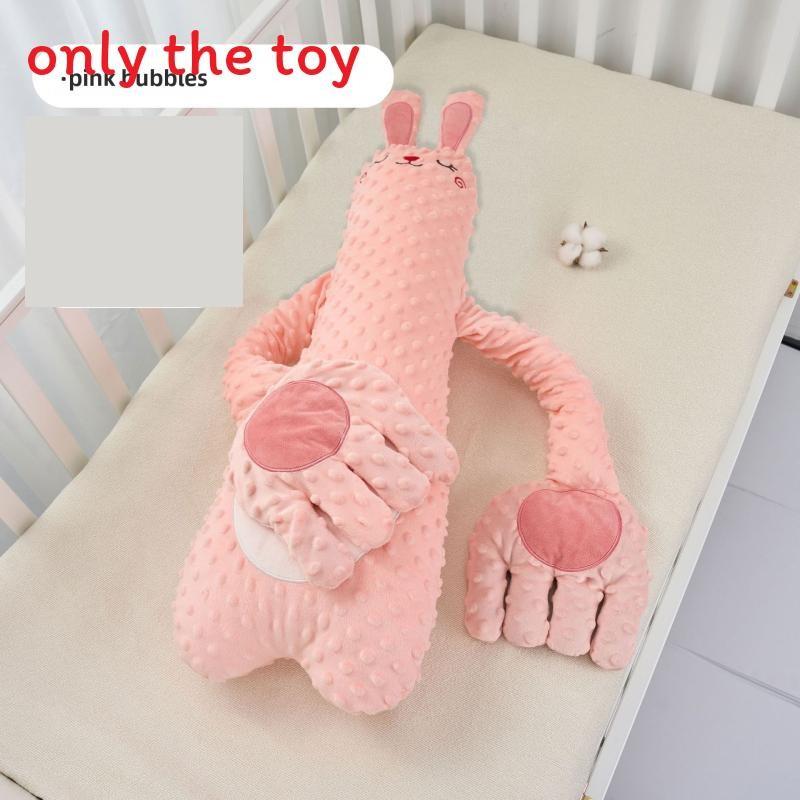 Детская мультяшная плюшевая подушка в виде животного с функциями похлопывания и музыки для сна и успокоения
