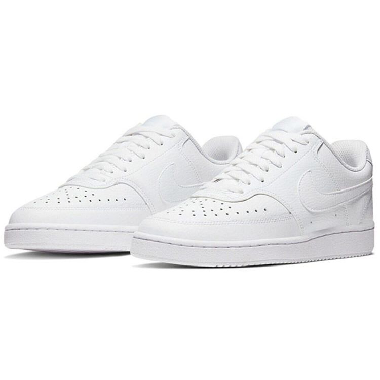 Nike Court Vision Low Тройные белые мужские кроссовки CD5463-100