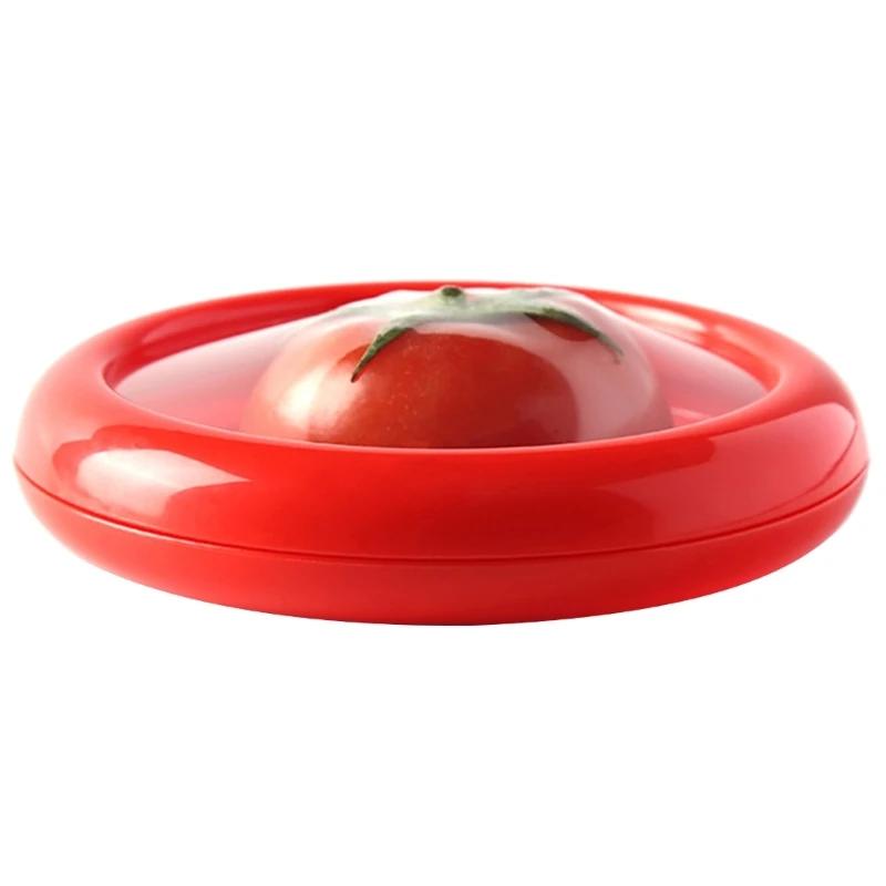 Кухонный контейнер для хранения, органайзер, коробка для холодильника, авокадо, лимона, лука, свежий многоразовый контейнер