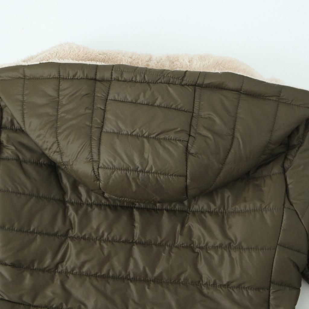 Женская модная повседневная куртка из хлопка, короткая утепленная свободная куртка с капюшоном из хлопка