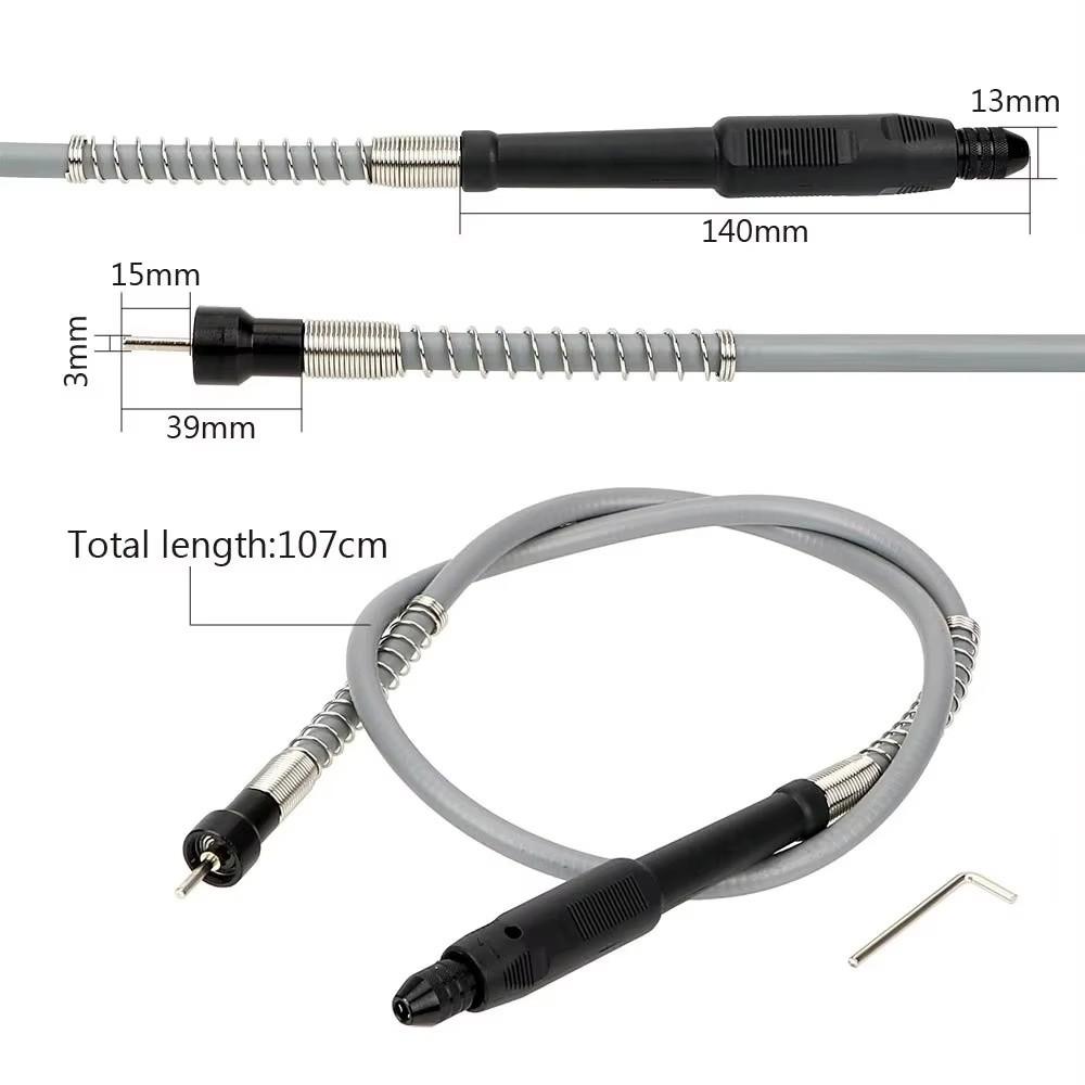 Drill Chuck Flexible Shaft Handle Grip Rotary Tool Shaft New Rotary Tool Accessories Drilling Use
