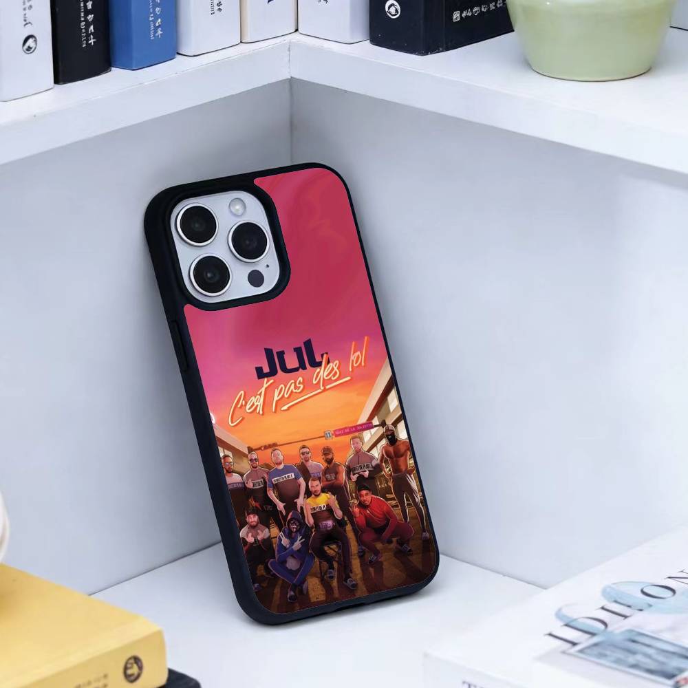 Rapper J-JuL C'est Pas Des Lol Phone Case For iPhone17,16,15,14,13 Plus,Pro Max Magnetic For Magsafe Wireless Charging
