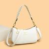 Women's Bag New Trendy Fashion Versatile Shoulder Messenger Bag Soft Leather Texture Atmospheric Women's Armpit Bag