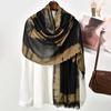 Тай-дай Модальный Хиджаб Район Хлопок Шали Мусульманские Хиджабы Для Женщин Однотонный Шарф Большого Размера Головной Платок Исламский Тюрбан Повязка на Голову 185*72см