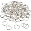 Creotime Split Rings 15 Mm 100 Pieces Silver