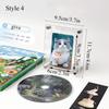 Прозрачная фоторамка для CD с фото айдола Акриловая подставка для фотоальбома Защитный альбом для фотографий Держатель для постеров Чехол для хранения CD