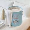 Foldable Toys Storage Basket Cartoon Dirty Clothes Basket Multi-Purpose Laundry Hamper  Kids Room
