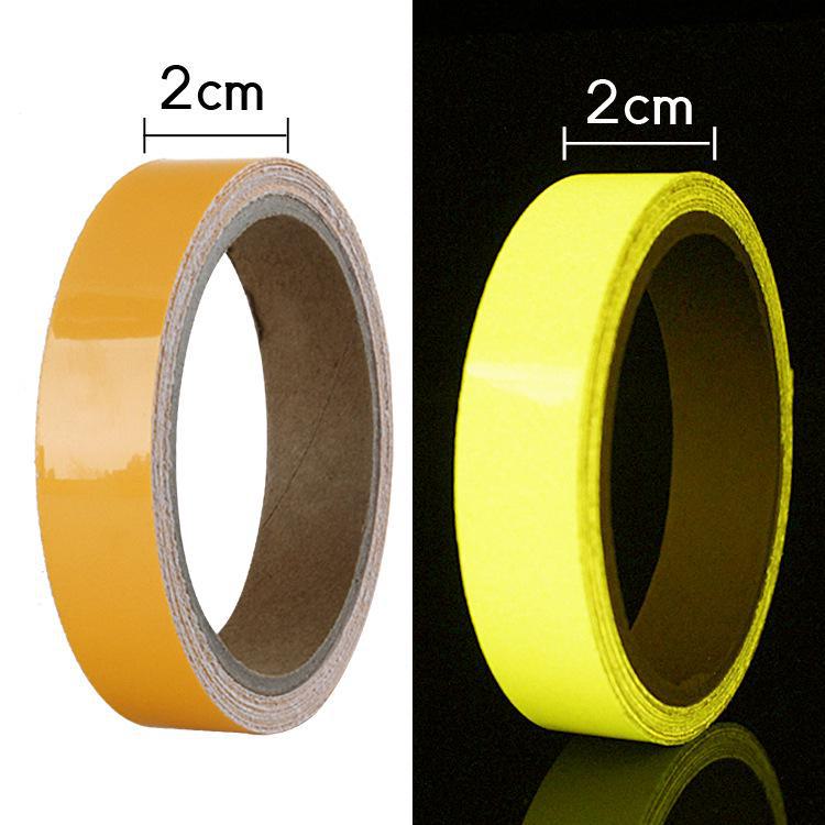 Ультраяркая светящаяся наклейка на стену и пол для идентификации выключателей и безопасности на лестнице