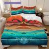 Godzilla Vs Kong Comforter Set Threepiece Set 1 Duvet Cover 2 Pillowcase Without Core Soft And Comfortable Christmas Birthday Gift