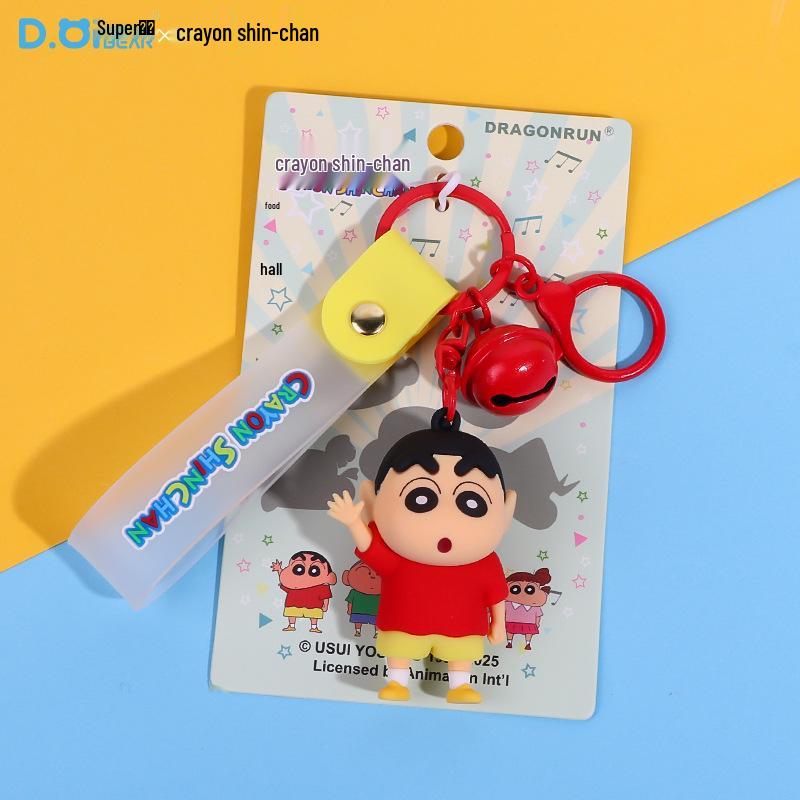 Брелок Crayon Shin-chan: Брелок для рюкзака с аниме-персонажем и студенческий подарок