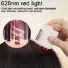 Hair Oil Applicator Microcurrent Red Light Scalp Vibration Massager IPX5 Waterproof Electric Hair Serum Oiling Applicator Brush Comb