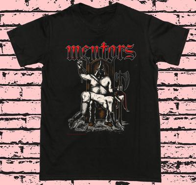 Футболка с коротким рукавом The Mentors Band Slave Черная Полный размер S-5XL Унисекс