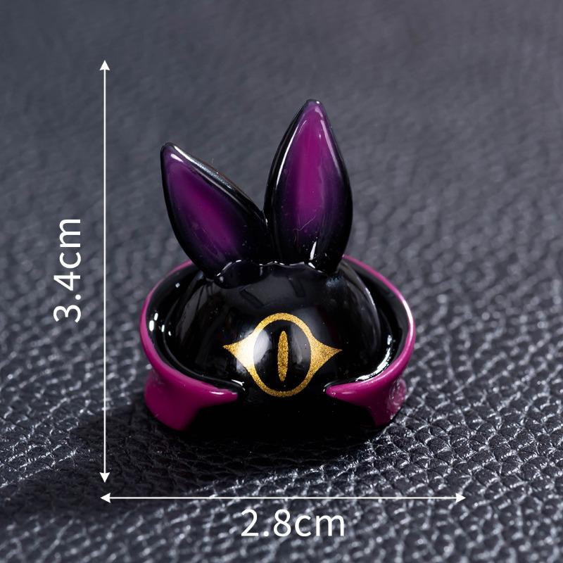 New Micro Landscape Creative Halloween Ornament Reaper Demon Cat Figure DIY Desktop Ornament Accessories