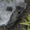Outdoor Camping Multifunctional Pliers Multi-purpose Adjustable Folding Knife Saw EDC Combination Tool