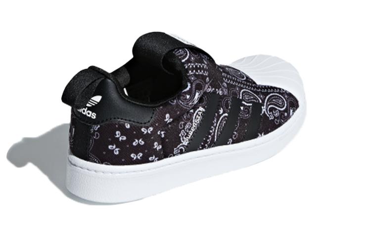 Adidas Originals SUPERSTAR 360 C Low top Kids' Skateboarding Shoes White Black Children Aged 3 7 Years Old F97630