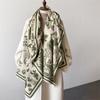 Women Winter Cashmere Scarf  Floral Pashmina Luxury Brand Shawls and Wraps Bufanda Hijab Travel Stoles Echarpe Warm Blanket