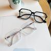 High Performance Big Size Square Shape Glasses Women Blue Light Blocking Transparent Men's Glasses Computer Glasses