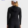 New FILA Fitness Series Jacket Women's Pitch Black BK A11W521504F-BK