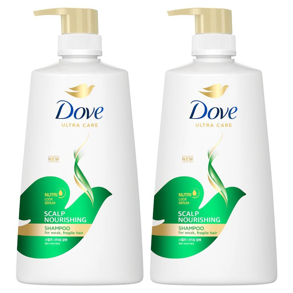 Шампунь Dove Питание для кожи головы 680 мл 2 шт.