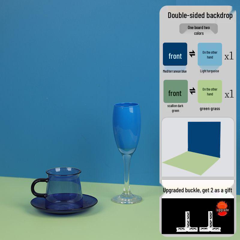 Однотонный фон для фотосъемки - Пленочный ПВХ для косметики, натюрморта, тортов и пищевой фотосъемки