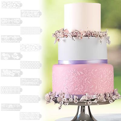 Sagit помадка торт трафарет штампы трафареты цветочные шаблоны для торта спрей цветочные формы для торта тиснение торт декоративный инструмент
