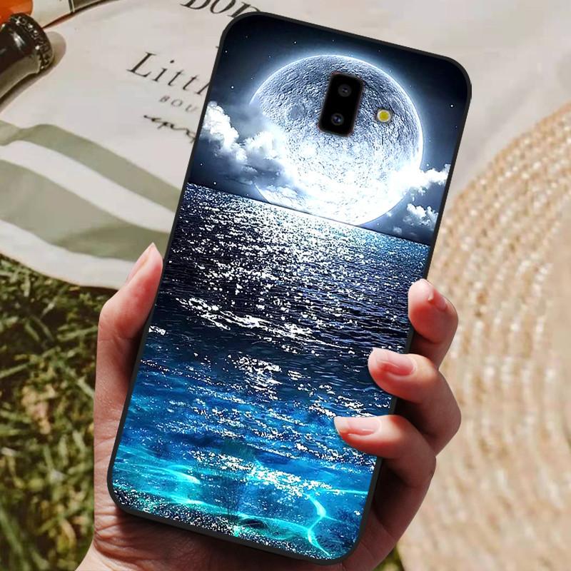 Для Samsung J6 J6+ 2018 Чехол Силиконовая Задняя Крышка Чехол для Телефона Для Samsung Galaxy J6Plus 2018 J6+ J6 Plus J610 J 6 Мягкий Бампер Funda