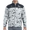 Coq Sportif Cut and Sew Printed Boa Blouson Fluffy Stylish Golf LG4FSW53M GY00 [Le Golf] [Stretch Forcer] Мужская (Серый)