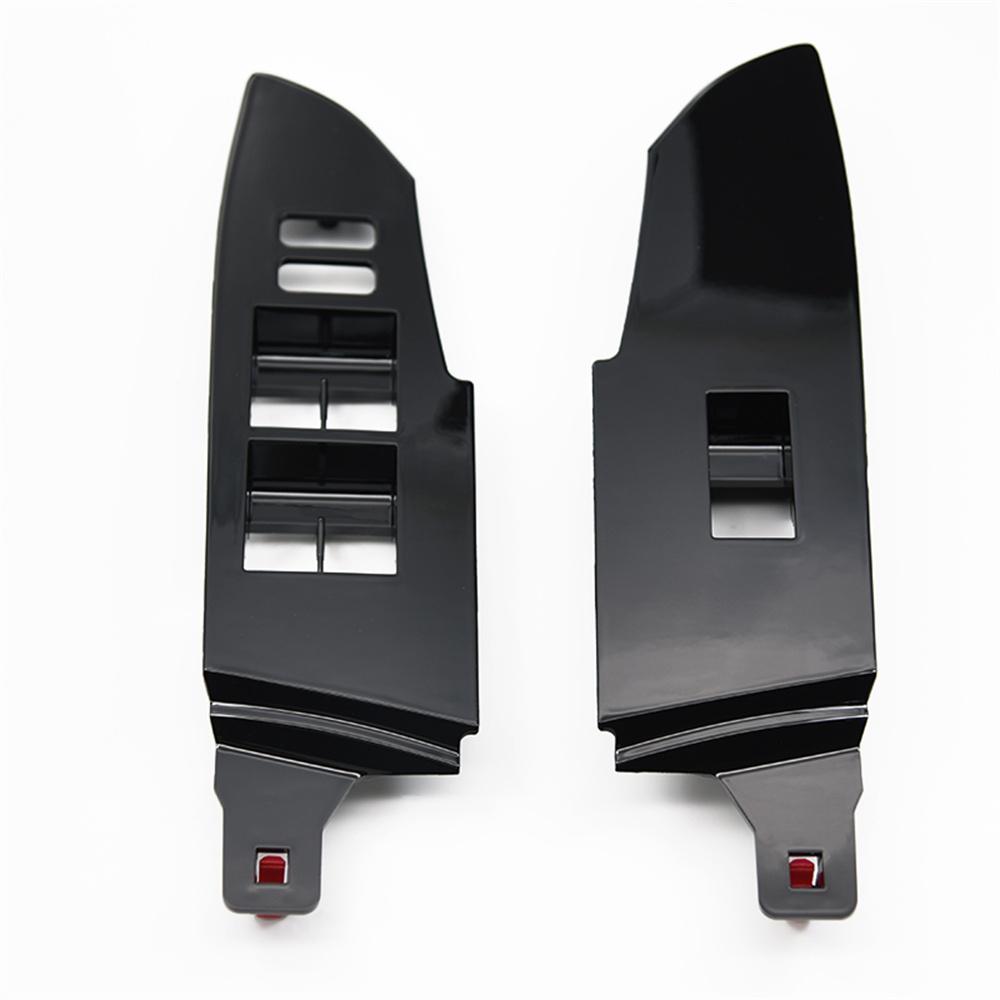 4 шт./компл. Накладка на панель переключателя стеклоподъемника автомобиля, отделка, LHD, подходит для Toyota Corolla 2014 -2018