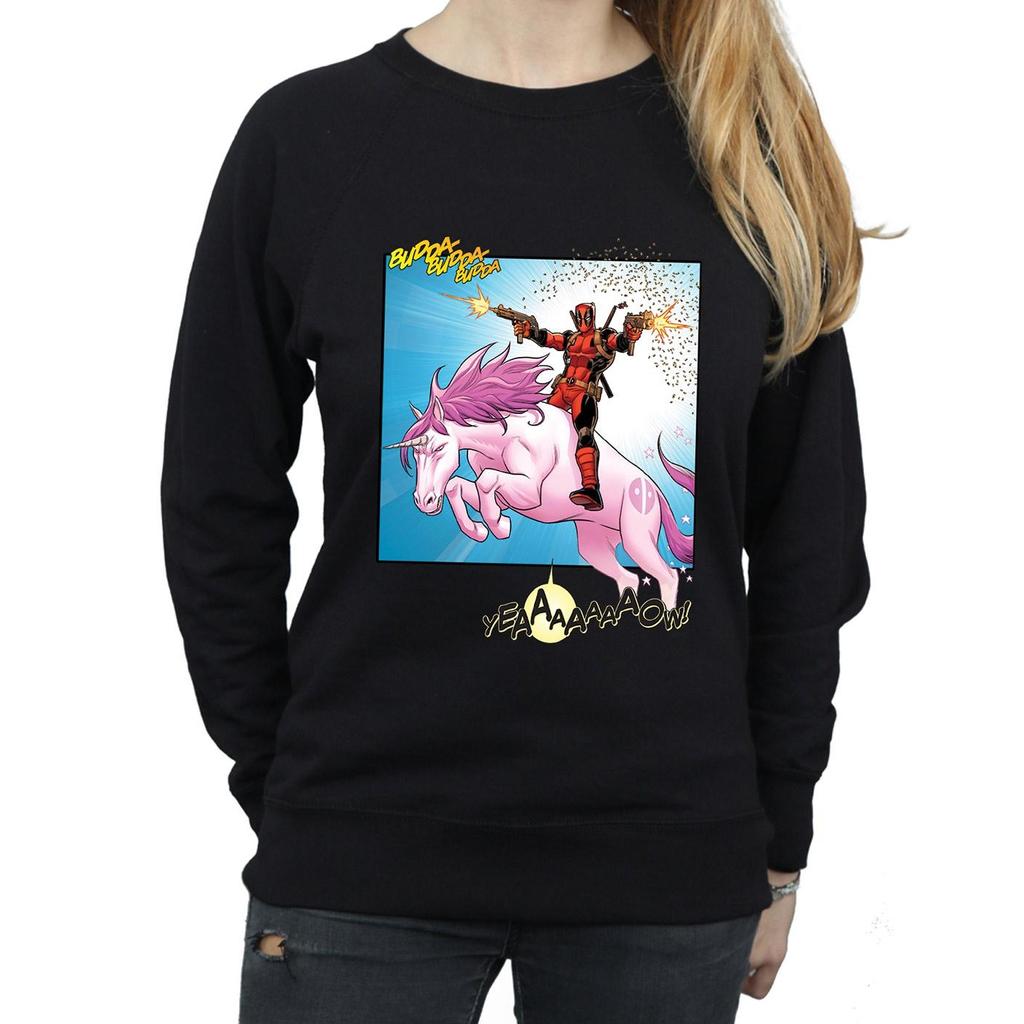 Marvel Womens/Ladies Deadpool Hey You Sweatshirt