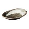 Матовая овальная тарелка 19 x x см Овальная тарелка 7.0 [ 14.5 3.5 ]