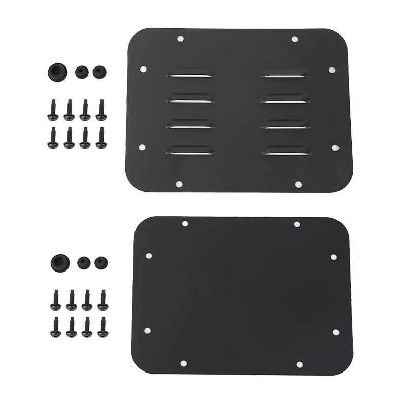 Наполнитель запасного колеса, заглушка задней двери, крышка вентиляционной пластины с задней дверью, комплект прочных резиновых заглушек для Jeep Wrangler JK & JKU 2007-2017