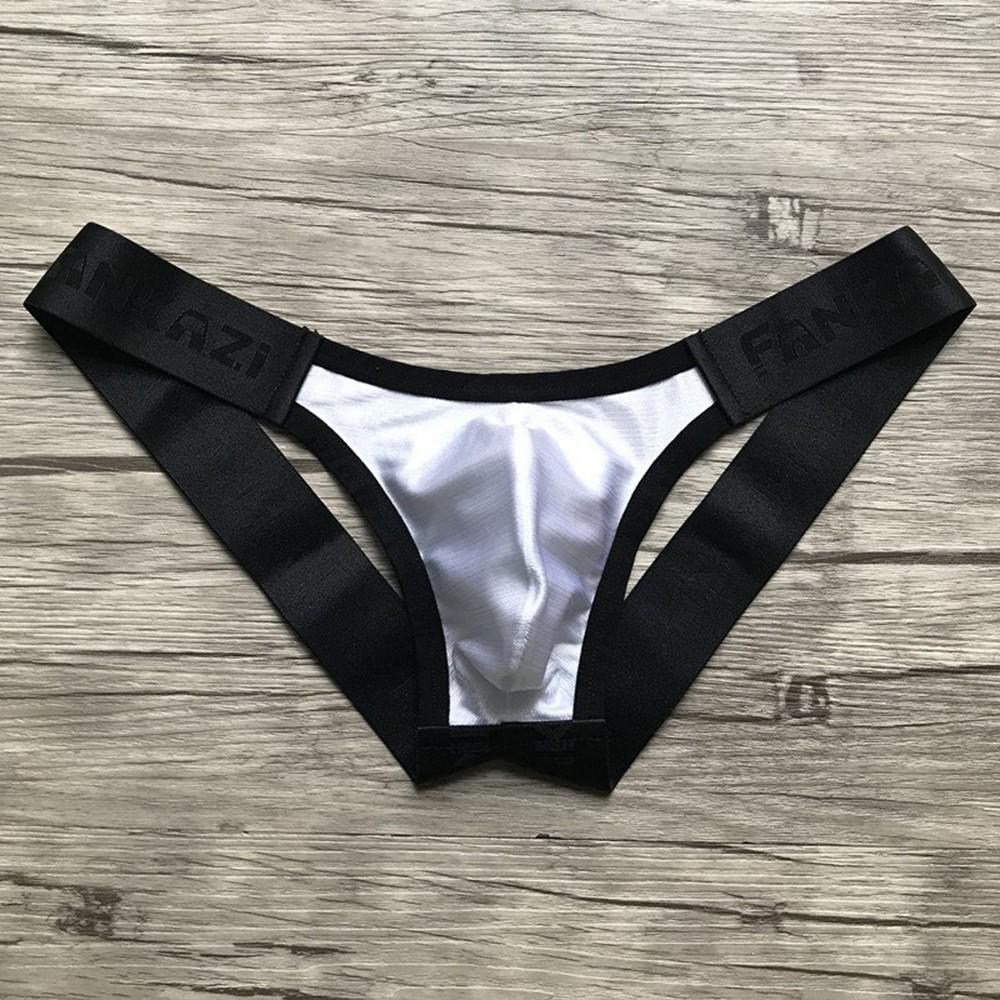 Bikini Briefs Bulge G-string Low Rise Mens Open Back