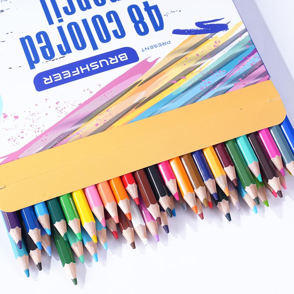 12/24/36/48 цветов масляный карандаш для художника профессиональный набор цветных карандашей для рисования эскизов для детей студентов рисование школьные принадлежности для рисования