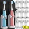 10/1PC Electric Toothbrush Holder Plastic Wall-Mount Tooth Brush Drain Rack Razor Storage Hook Shelf Bathroom Organizer Holders