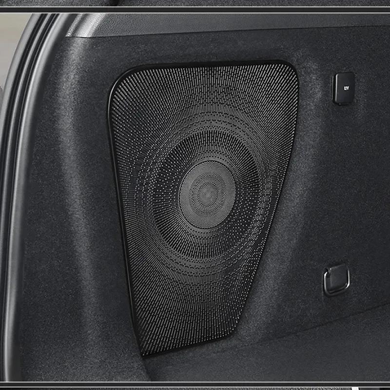 For Lincoln Corsair Interior Speaker Cover Car Side Door Stereo Audio Sound Frame Decoration Sticker Car Accessories