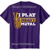 Tuba I Play Heavy Metal Marching Band T Shirts Graphic Cotton Streetwear Short Sleeve Birthday Gifts Tshirt Mens Clothing