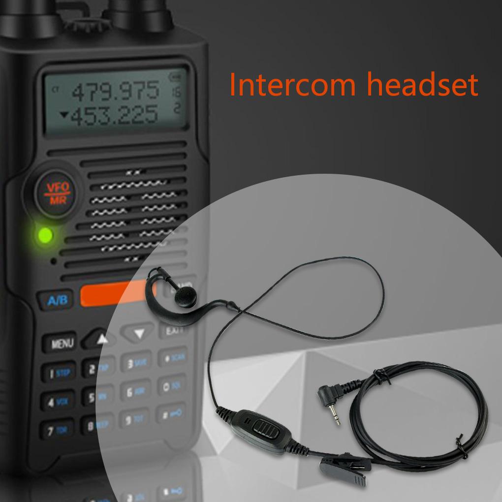 2 5 мм наушники-вкладыши для рации, двусторонняя радиосвязь, гарнитура с клипсой на лацкане