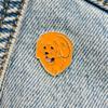 New Enamel Pin Chauw Chauw Dog Pet Connector Gift Birthday 1 Piece