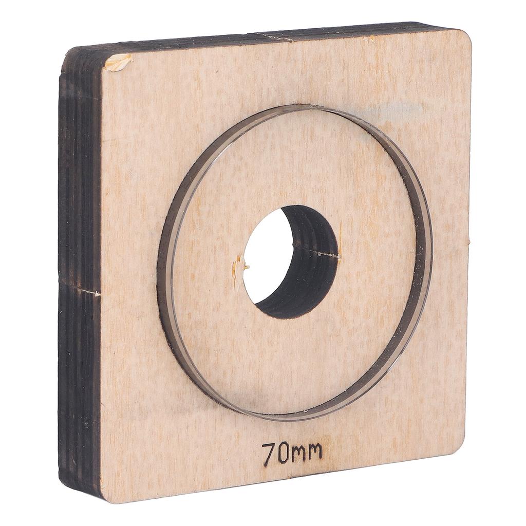 Кожаный вырубной штамп Круглая форма Пробойник Ремесленная форма Инструмент Диаметр 70 мм для бумаги резины