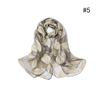 Brand Scarf Women's Long Shawl Autumn and Winter Echarpe High-quality Organza Lady Elegant