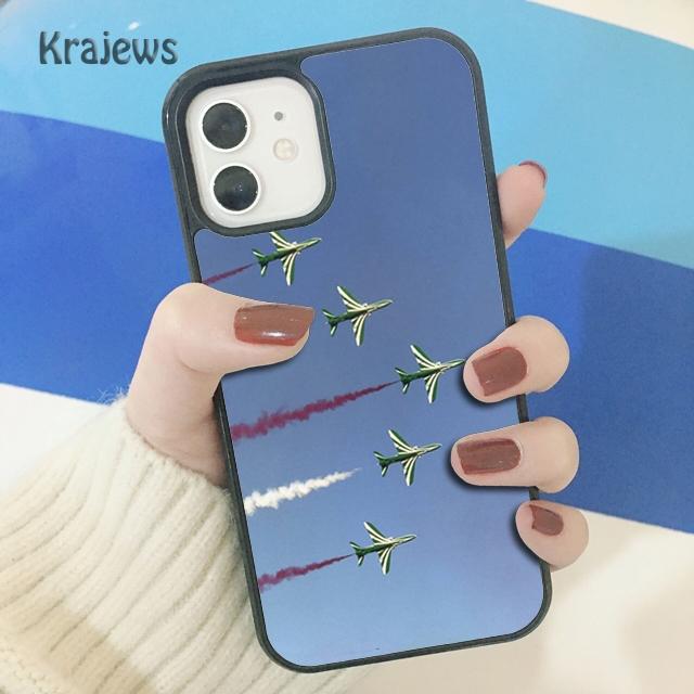 Мягкий чехол для телефона Krajews Aircraft Plane для iPhone 14 5 SE 6s 7 8 plus XR XS 11 12 13 pro max Samsung S21 S22ultra