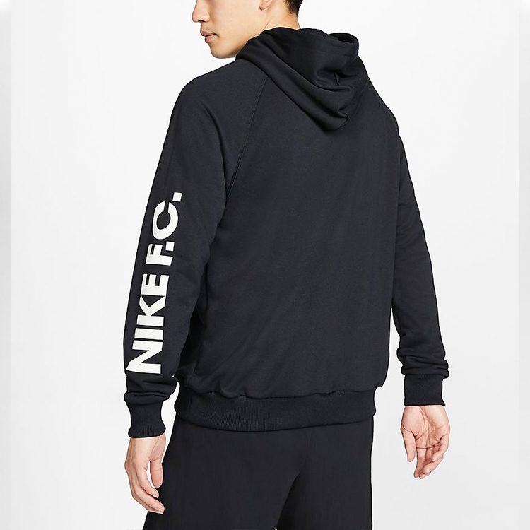 Nike Толстовки Мужские Черные С Капюшоном Средней Посадки Обычные CJ2492-010