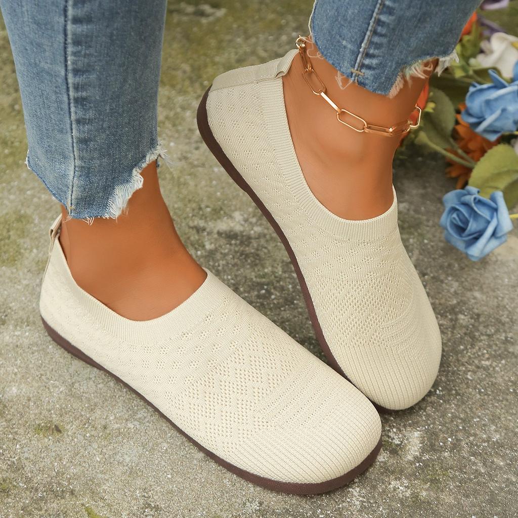Женские туфли на плоской подошве, сетчатые, дышащие, легкие, модные, лоферы, весна-осень, удобные, повседневные, кроссовки, обувь для активного отдыха для женщин