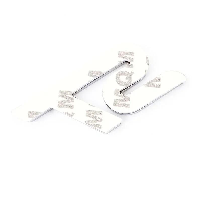 AJG1 3D Metal ST Badge Decal Car Body Emblem Rear Trunk Sticker for Ford Everest Fiesta Focus Mondeo Ranger Mustang Transit Explorer